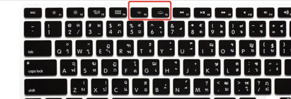 东城区mac维修点分享macbook键盘灯如何调节?mac键盘灯调节图文教程